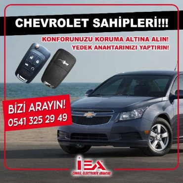 Chevrolet Anahtarlarımız