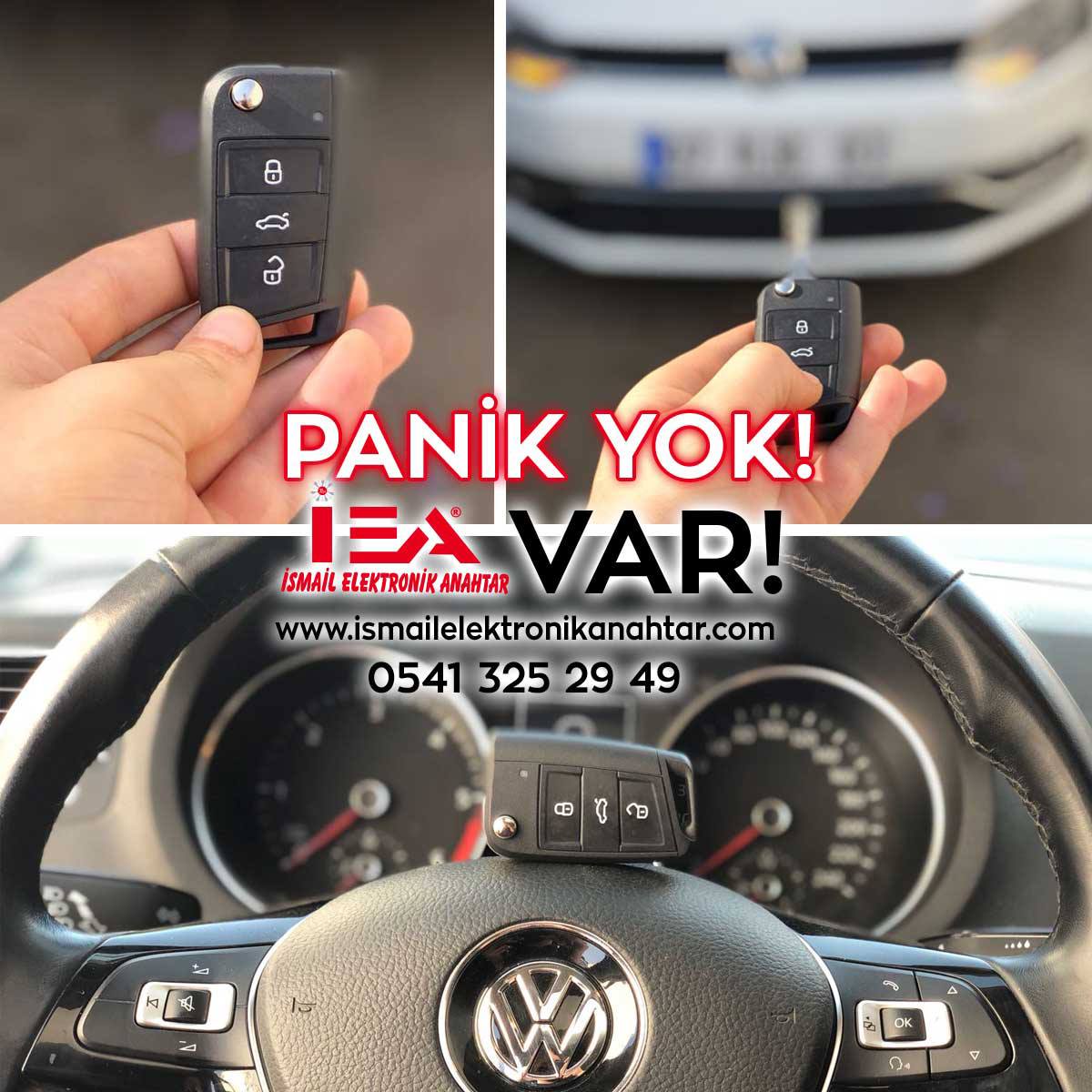 Panik yok anahtar denince biz varız!
